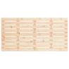 Solid Pine Wall Headboard 141x3x63 cm - Elegant Design