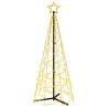 Christmas Cone Tree with 200 LEDs - 70x180 cm Warm White