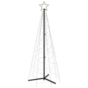 Christmas Cone Tree with 200 LEDs - 70x180 cm Warm White