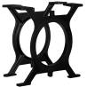 Coffee Table Legs 2 pcs O-Frame Cast Iron Quantity in Package 2 Shape o-frame Type of furniture coffee table Number of 