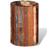 Stool Solid Reclaimed Wood - Unique Vintage Comfort