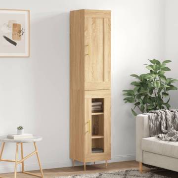 Highboard Sonoma Oak - Stylish Storage Solution | HipoMarket