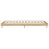 Sonoma Oak Bed Frame 75x190 cm | Durable Engineered Wood