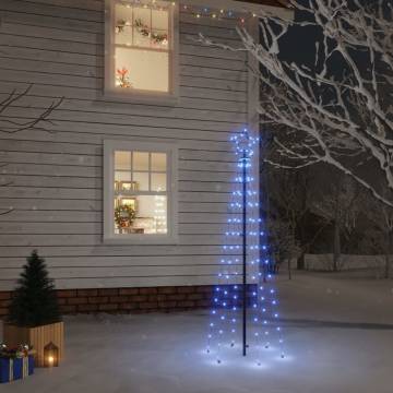 Christmas Tree with Spike - 180cm Blue LED Lights | Hipomarket