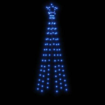 Christmas Tree with Spike - 180cm Blue LED Lights | Hipomarket