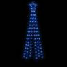 Christmas Tree with Spike - 180cm Blue LED Lights | Hipomarket