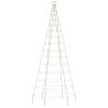 Christmas Tree Light on Flagpole - 200 LEDs Warm White