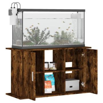 Aquarium Stand Smoked Oak 101x41x58 cm - Durable & Stylish