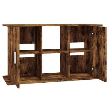 Aquarium Stand Smoked Oak 101x41x58 cm - Durable & Stylish