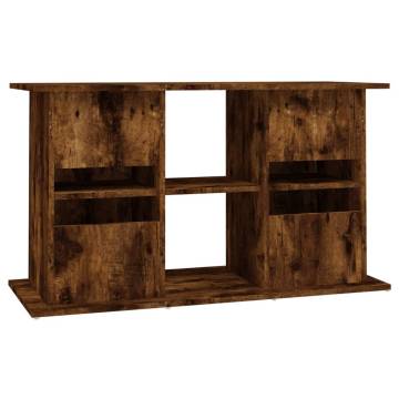 Aquarium Stand Smoked Oak 101x41x58 cm - Durable & Stylish