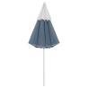 Beach Umbrella Blue 300 cm - UV Protection & Stylish Design