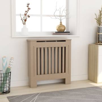 Stylish MDF Radiator Cover 78 cm for Modern Living Rooms