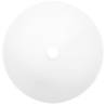 Elegant White Ceramic Round Wash Basin - 36x15 cm