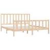 Solid Wood Bed Frame 180x200 cm Super King Size | Hipomarket