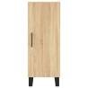 Stylish Highboard Sonoma Oak - 34.5x34x180 cm | Hipo Market