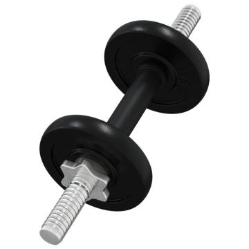 120 kg Cast Iron Barbell & Dumbbell Set | Versatile Workout Gear