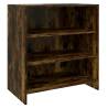 3 Piece Sideboard in Smoked Oak - Stylish Storage Solution