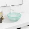 Basin Tempered Glass 30x12 cm Frosted Colour frosted Size 30 x 12 cm 