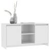 Stylish High Gloss White TV Cabinet - 102x37.5x52.5 cm