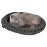 Jack and Vanilla Softy XS Pet Basket - Rosette Grey 45x40 cm