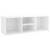 High Gloss White Shoe Storage Bench - Stylish & Practical