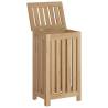 Wash Bin 35x25x60 cm - Solid Teak Wood & Sturdy Design