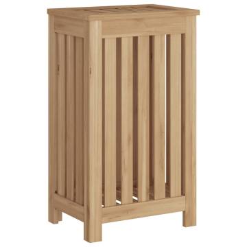 Wash Bin 35x25x60 cm - Solid Teak Wood & Sturdy Design