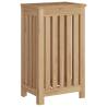 Wash Bin 35x25x60 cm - Solid Teak Wood & Sturdy Design