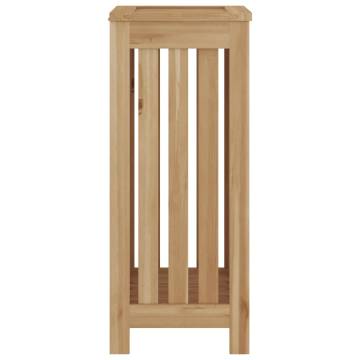 Wash Bin 35x25x60 cm - Solid Teak Wood & Sturdy Design