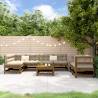 8 Piece Garden Lounge Set Honey Brown Solid Wood Pine Colour honey brown pine Number of 8 