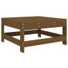 8 Piece Garden Lounge Set - Honey Brown Solid Pine Wood