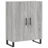 Highboard Grey Sonoma - Stylish Engineered Wood Storage Unit