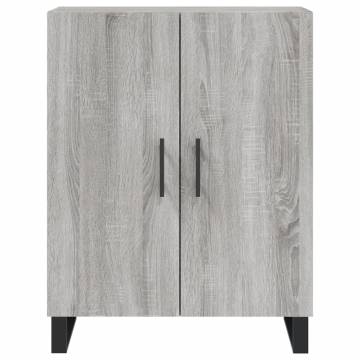 Highboard Grey Sonoma - Stylish Engineered Wood Storage Unit