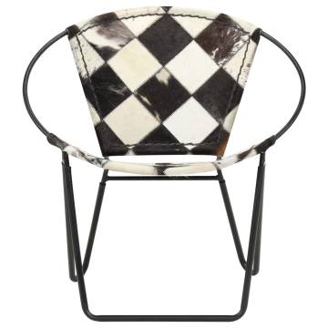 Chair Diamond Black - Luxury Real Leather Design