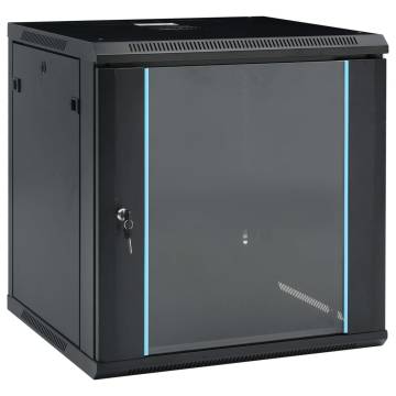 12U Wall Mounted Network Cabinet - Durable & Secure | HipoMarket