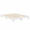 White Bed Frame 140x190 cm | Durable Engineered Wood