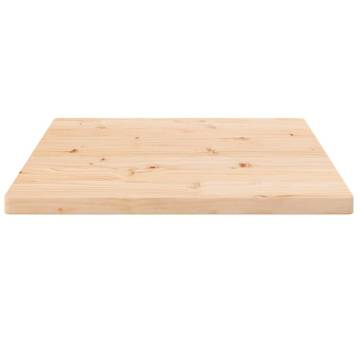 Solid Wood Pine Table Top 40x40 cm - Versatile & Durable