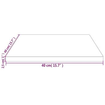 Solid Wood Pine Table Top 40x40 cm - Versatile & Durable