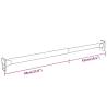 Telescopic Wardrobe Rails - 4 pcs Silver 58-100 cm | HiPoMarket