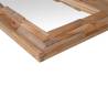 Rustic Teak Decorative Mirror 120x60 cm - Unique Home Accent
