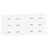 High Gloss White Sideboards - 2 pcs Engineered Wood | Hipomarket