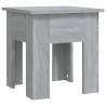 Modern Grey Sonoma Coffee Table - 40x40 cm | Hipo Market