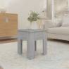 Modern Grey Sonoma Coffee Table - 40x40 cm | Hipo Market