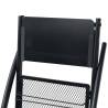 Stylish Black Magazine Rack 40x32x131 cm for A4 Displays