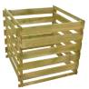 Slatted Compost Bin 0.54 m3 | Durable Wooden Composter