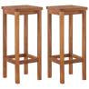 Elegant 3 Piece Garden Bar Set - Solid Acacia Wood