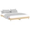 Sonoma Oak Bed Frame 150x200 cm | King Size Engineered Wood