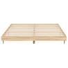 Sonoma Oak Bed Frame 150x200 cm | King Size Engineered Wood