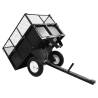 Tipping Trailer for Lawn Mower - 300 kg Load Capacity