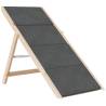 Dog Stair Grey 105x47 cm Solid Wood Fir | Hipomarket